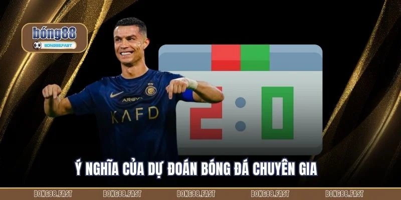 Ý nghĩa của dự đoán bóng đá chuyên gia